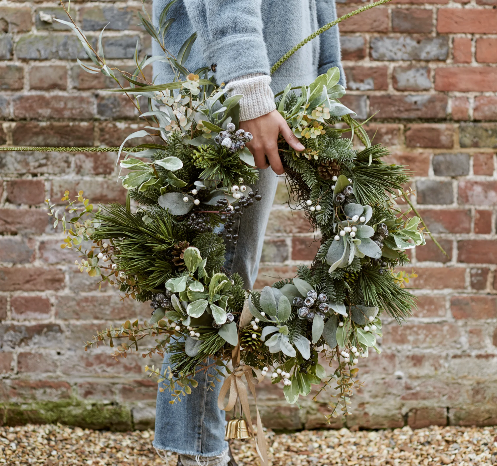 What do you put on your front door in January?