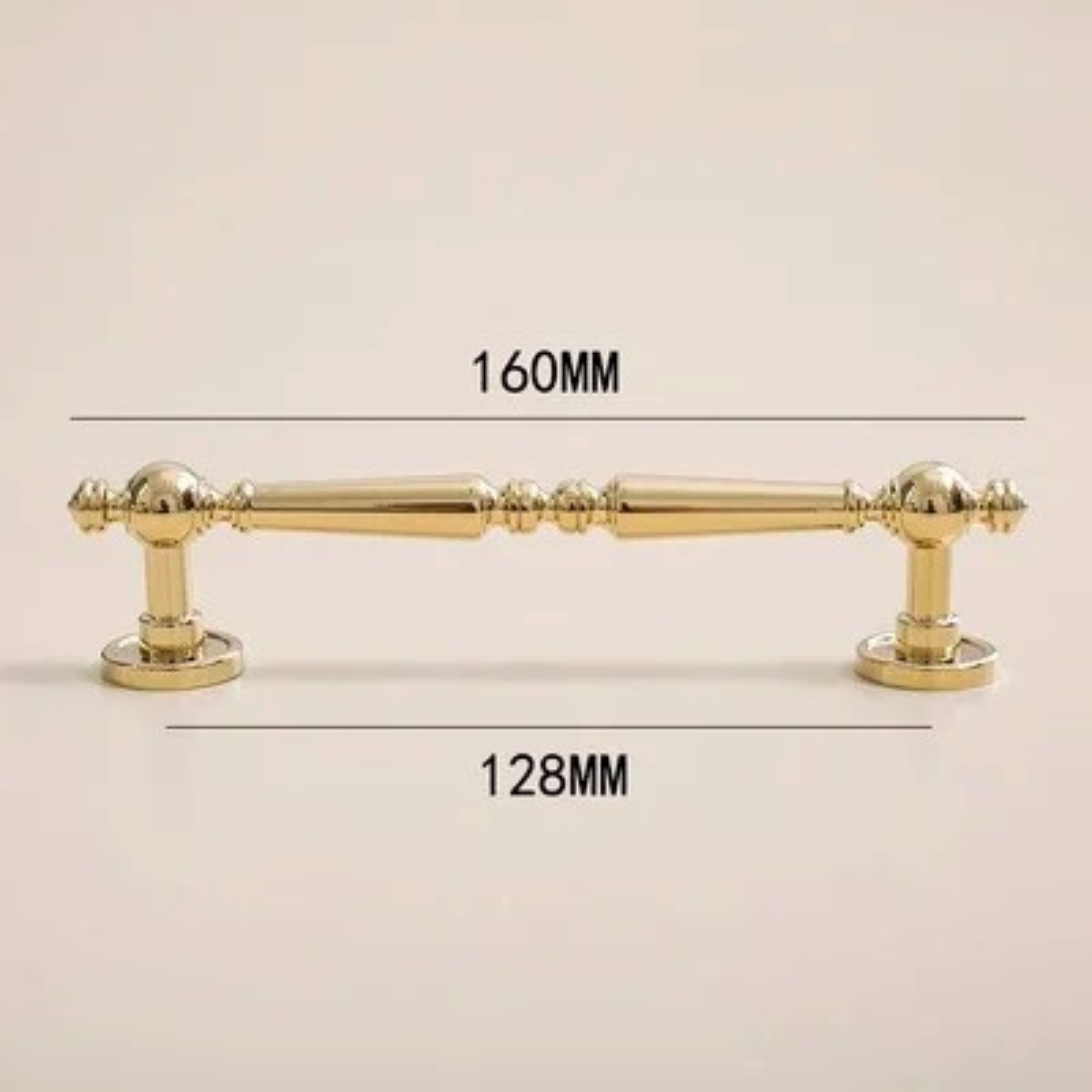 Polished Brass Cabinet Pulls | Tenebrae