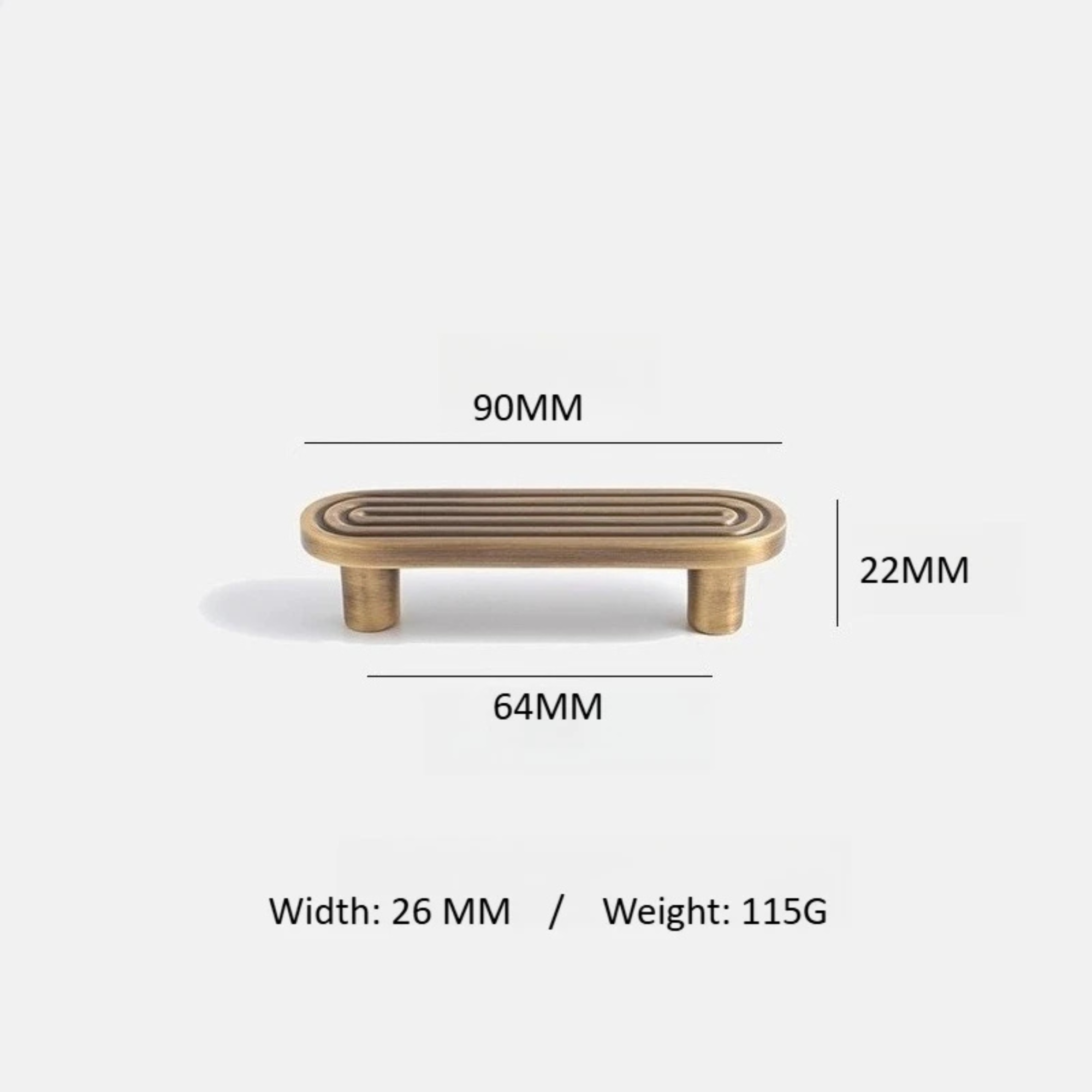 Antique Brass Pulls | Pulcheria