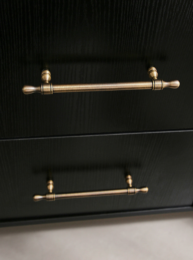 Antique Brushed Brass Cabinet Handles | Antiquitas