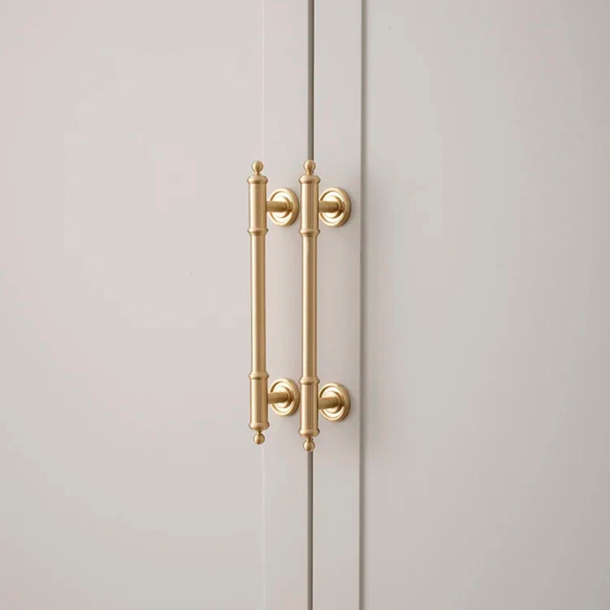 Brushed Brass Pulls | Percolo