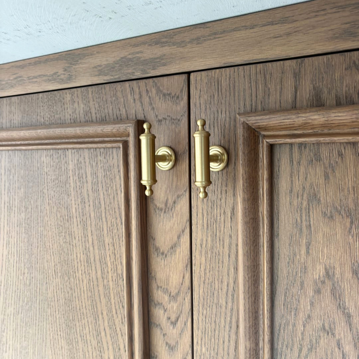 Brushed Brass Pulls | Percolo
