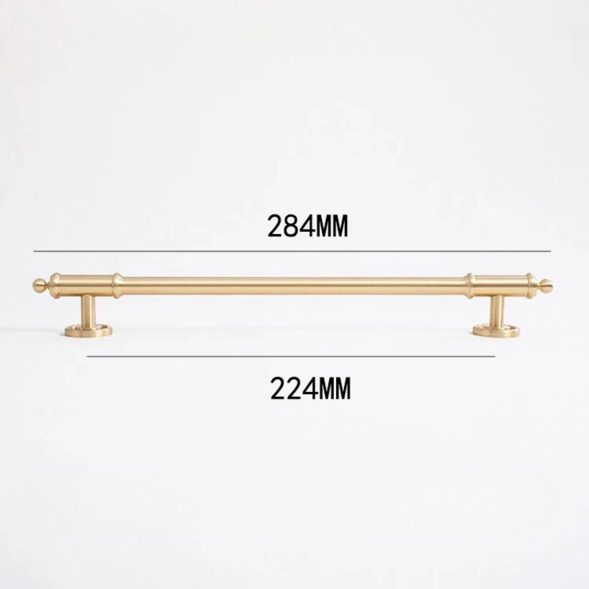 Brushed Brass Pulls | Percolo