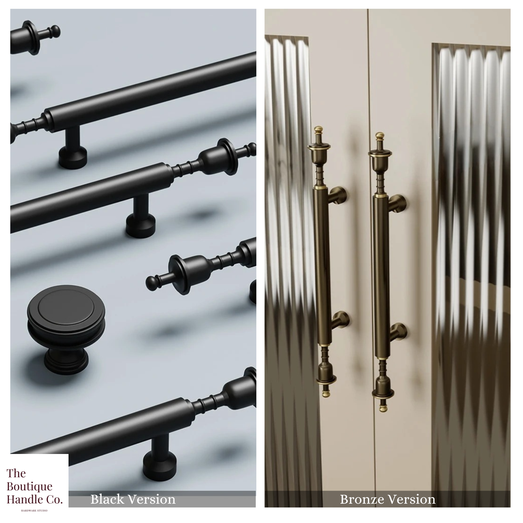 Black Or Bronze Crown Pulls | Magnus