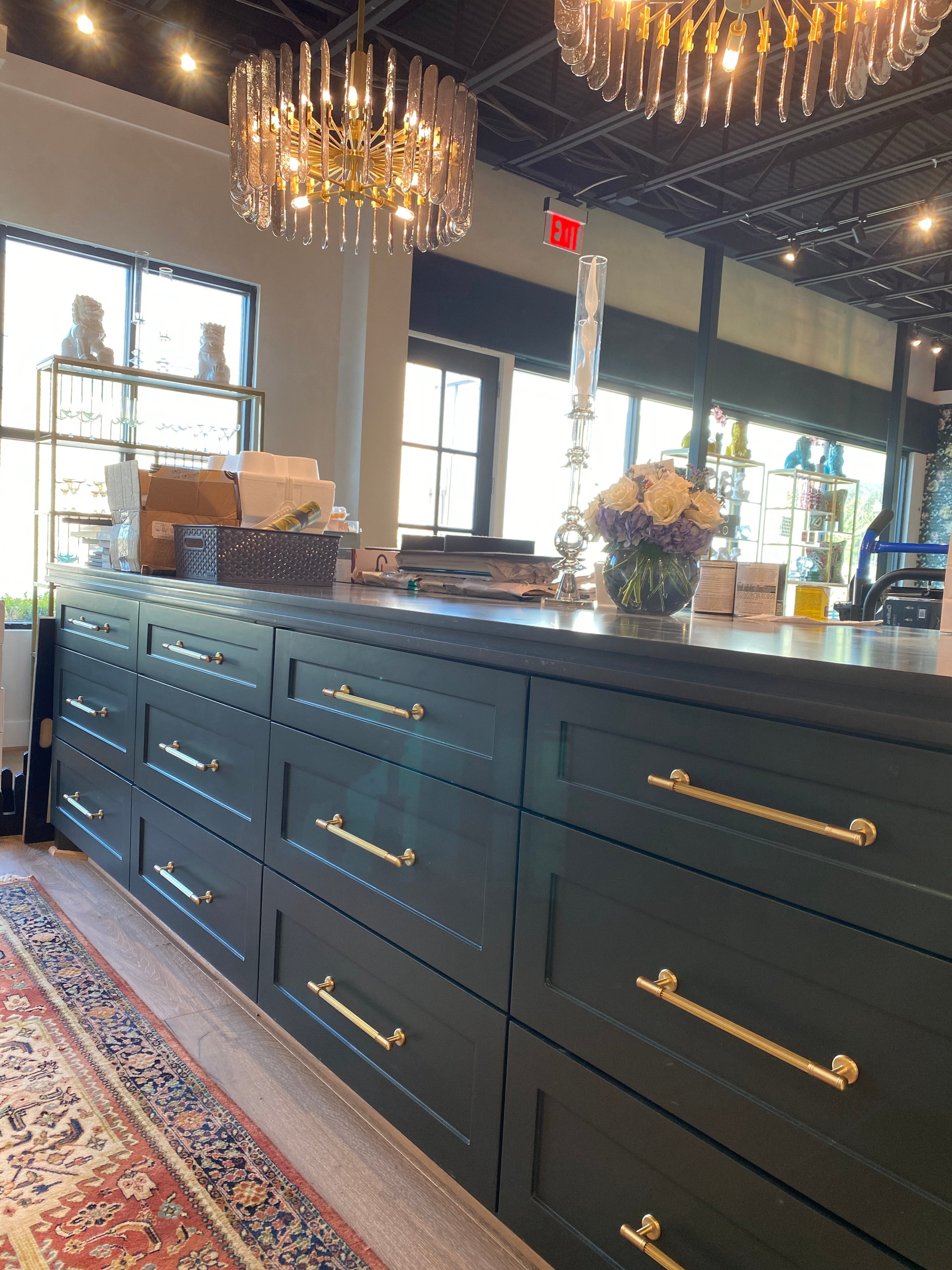 Customer kitchen with Luminara handles