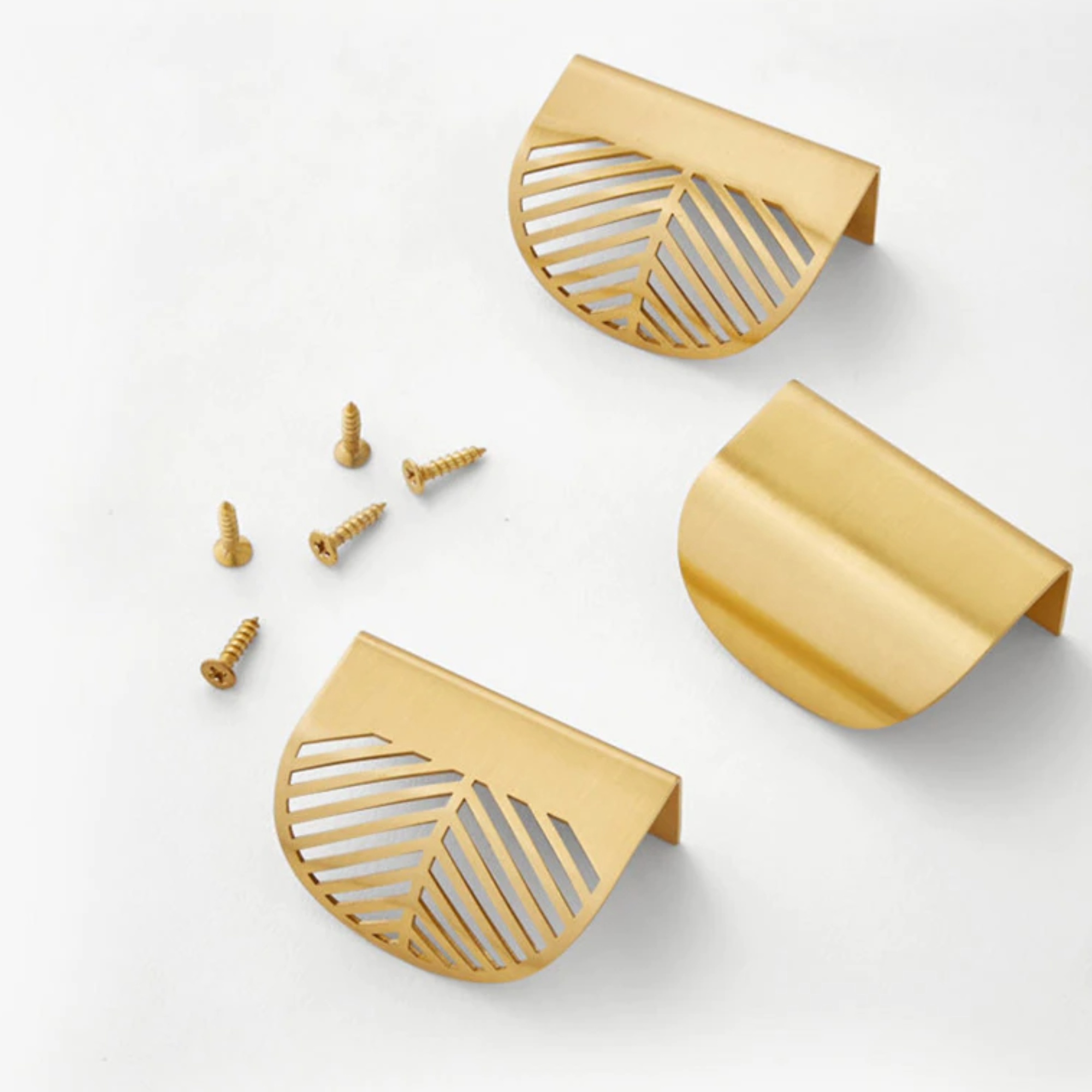 Leaf Inspired Cabinet Pulls | Aurum Folium