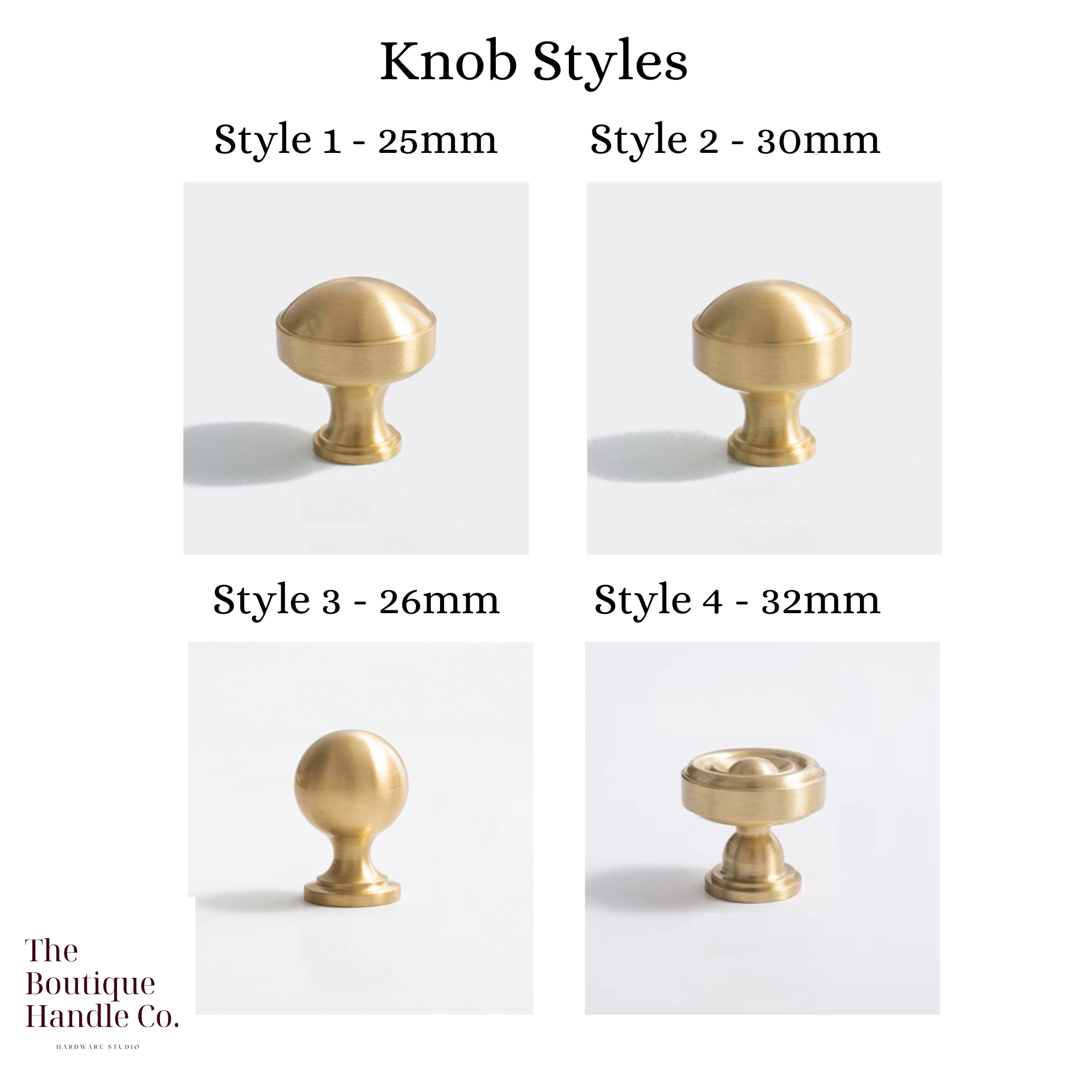 Brushed Brass Cabinet Pulls | Basileum