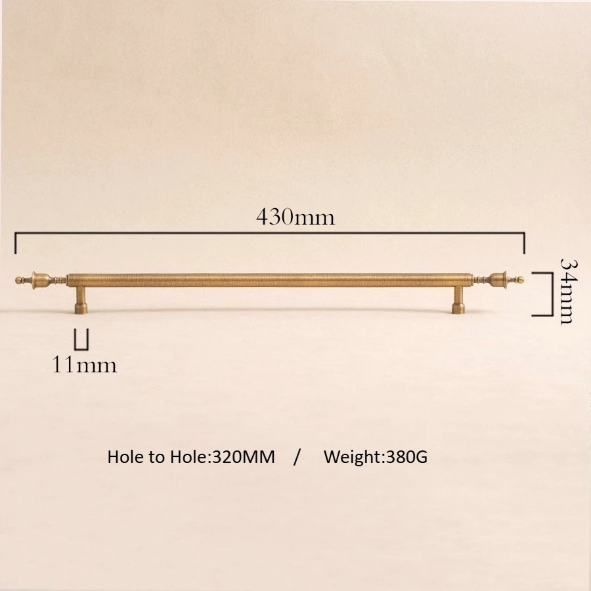 Antique Brass Pull Handles | Magnus