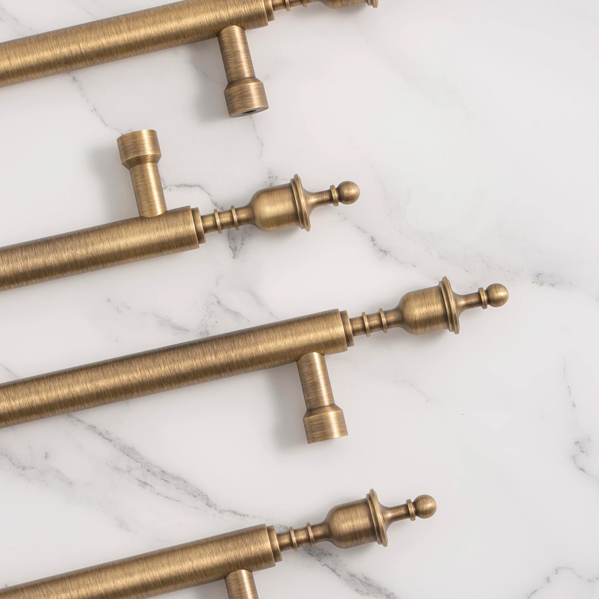 Antique Brass Pull Handles | Magnus