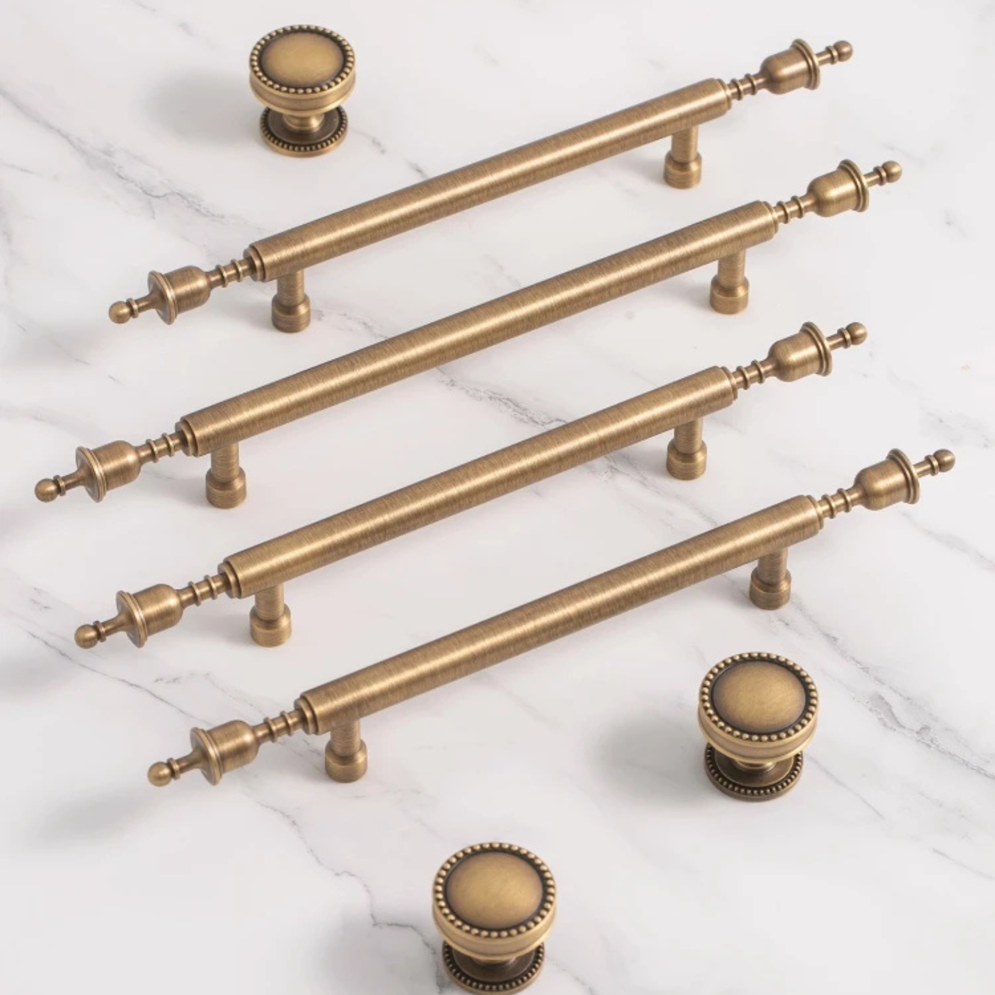 Antique Brass Pull Handles | Magnus