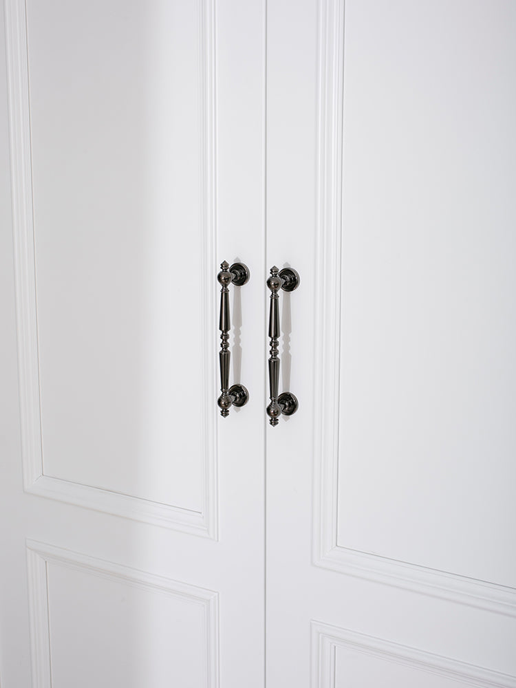 Polished Black Cabinet Handles | Nitorem