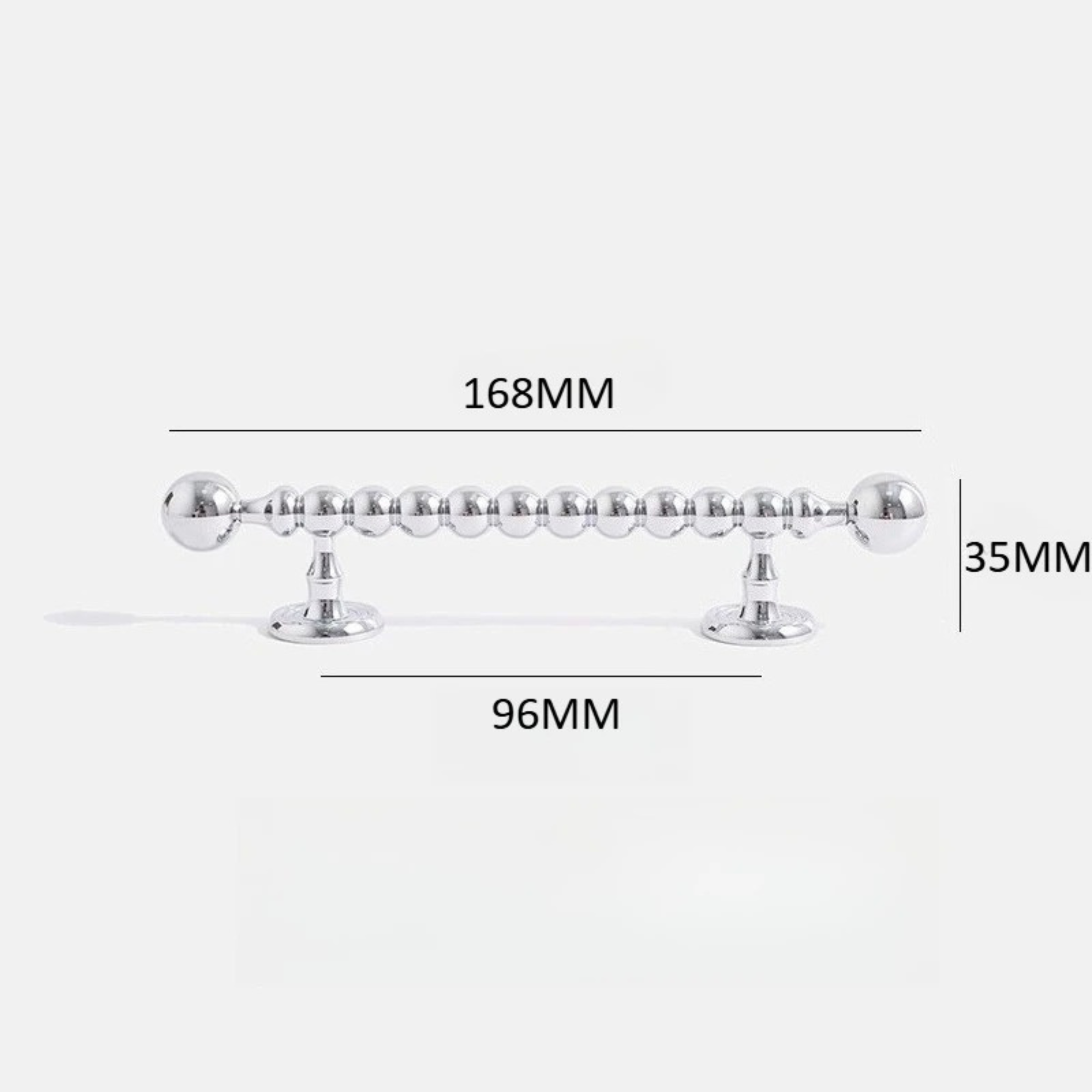 Polished Chrome Bubble Cabinet Pull | Regio