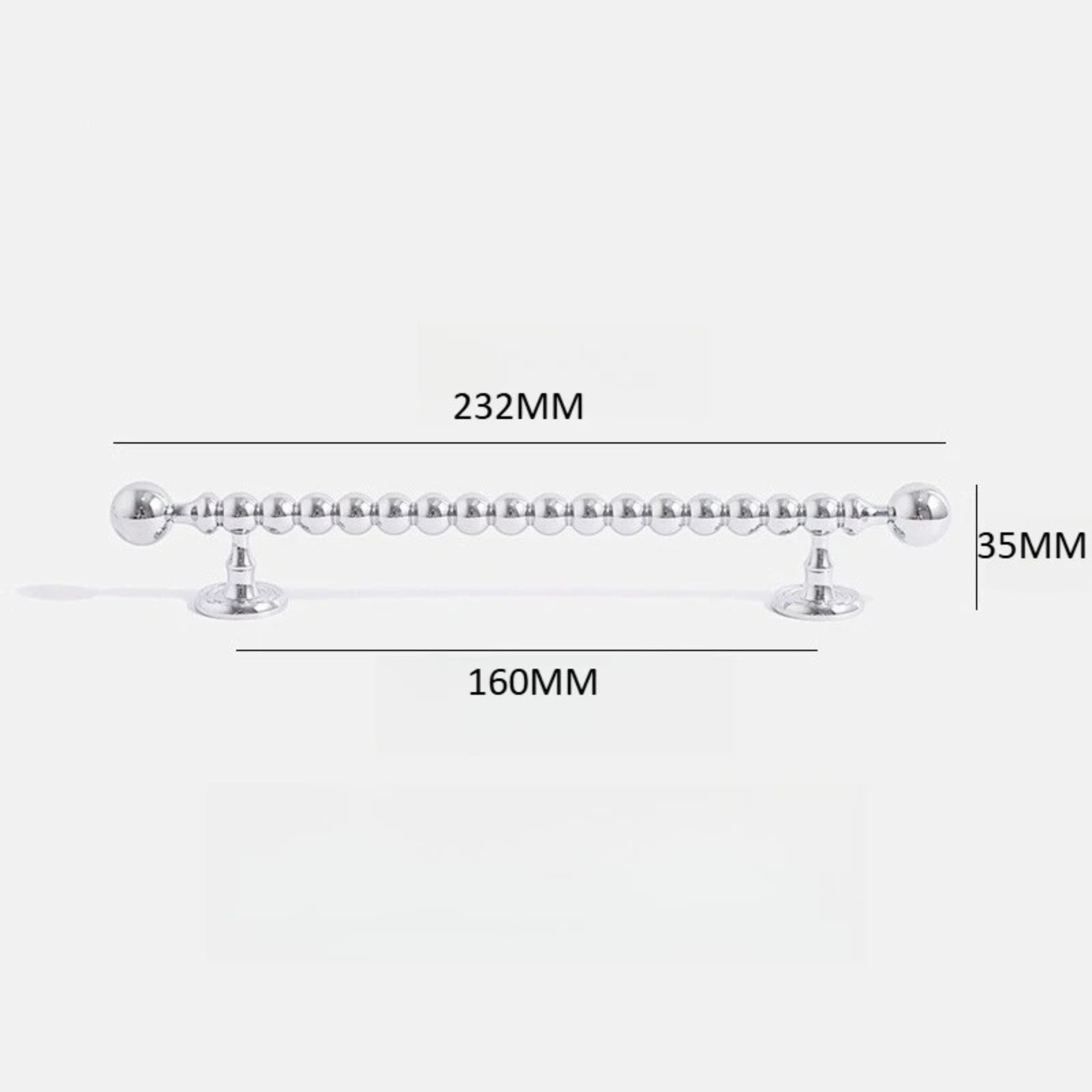 Polished Chrome Bubble Cabinet Pull | Regio