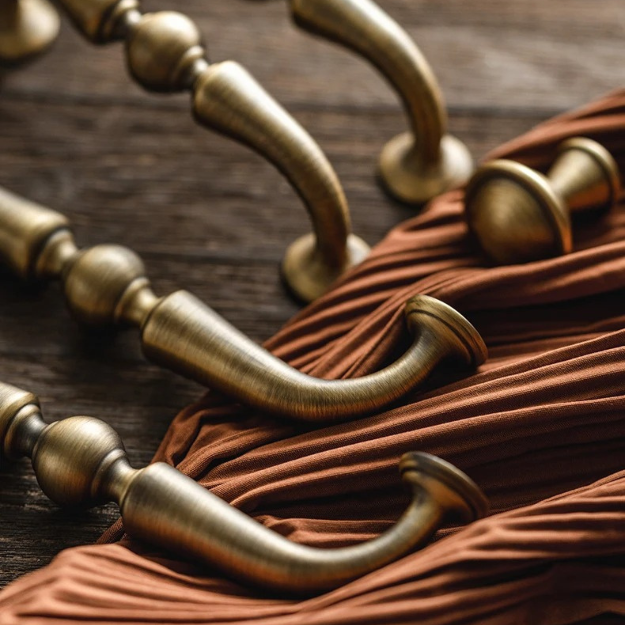 Antique Brushed Brass Pull Handles | Pila