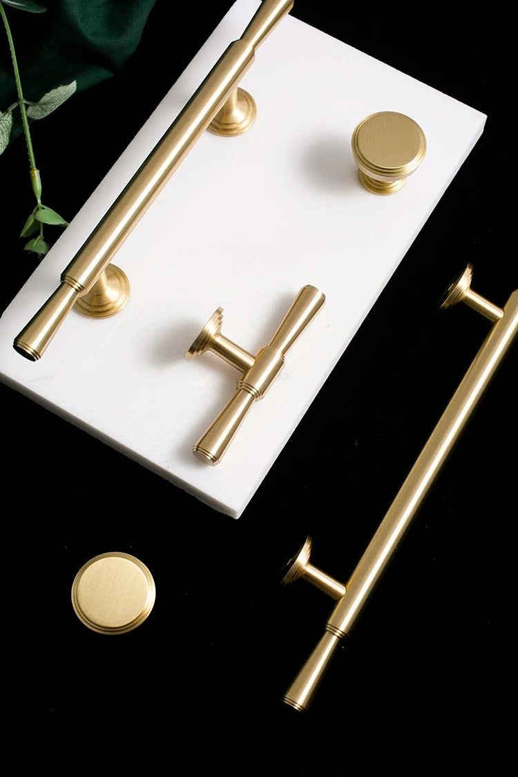 Brushed Brass Handle | Cornu