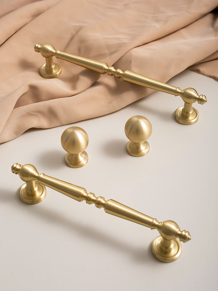 Brushed Brass Cabinet Pulls | Tenebrae