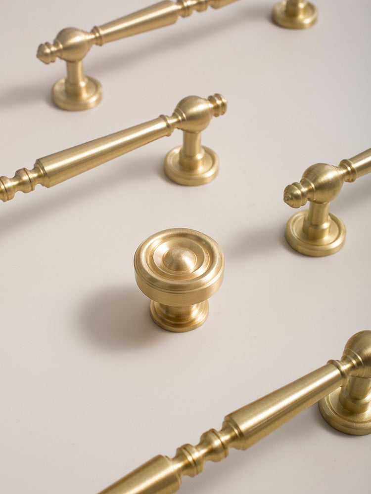 Brushed Brass Cabinet Pulls | Tenebrae
