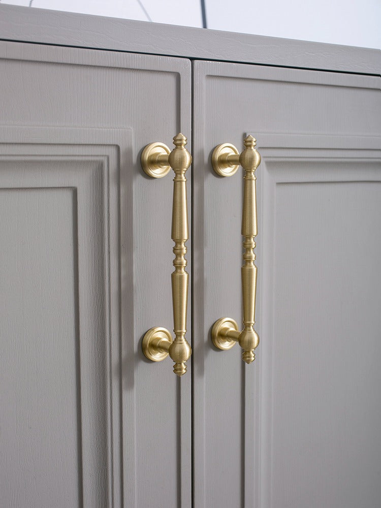 Brushed Brass Cabinet Pulls | Tenebrae