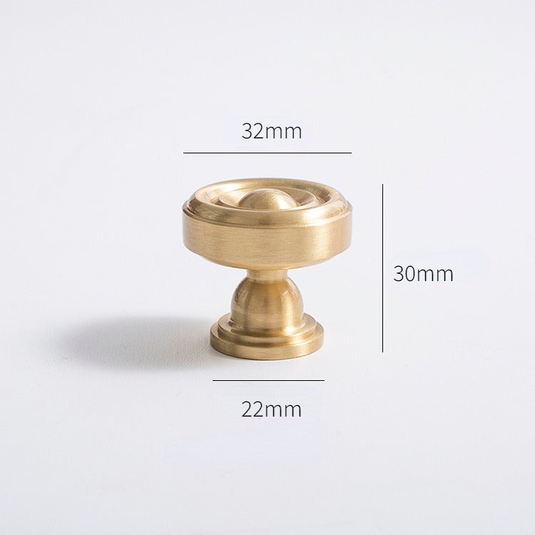 Brushed Brass Cabinet Pulls | Tenebrae