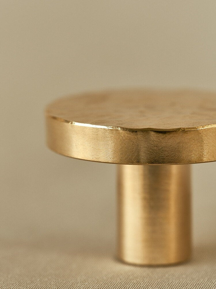 Hammered Brass Knobs | Aurum Malleus