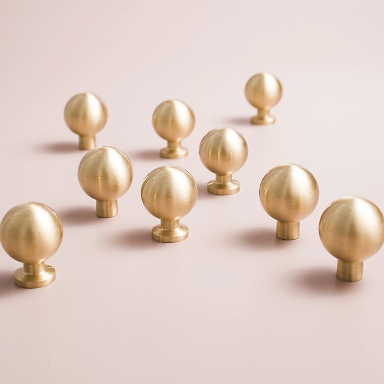 Classic Brass Cabinet Knobs | Atticus