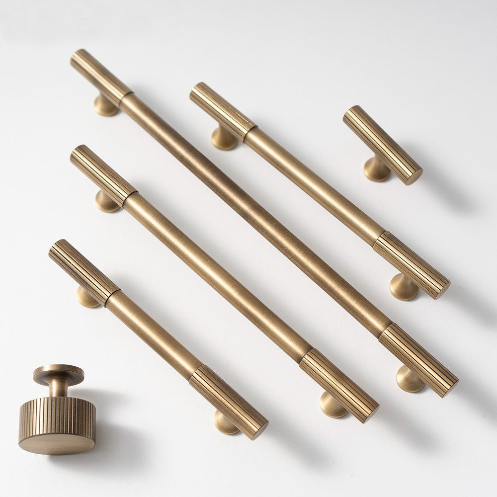 Antique Brass Pull Handles | Aurabella