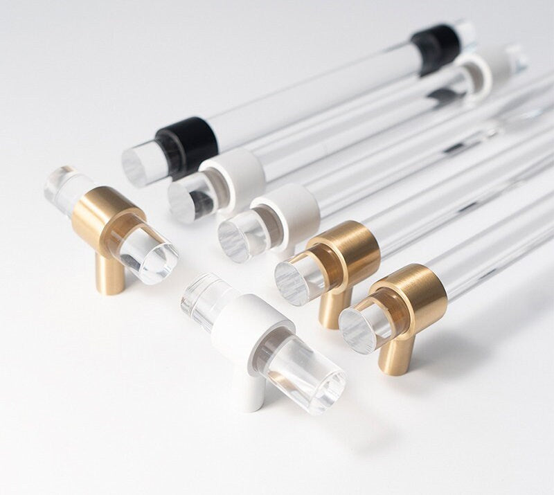 Plain Acrylic Cabinet Handles | Claritatem