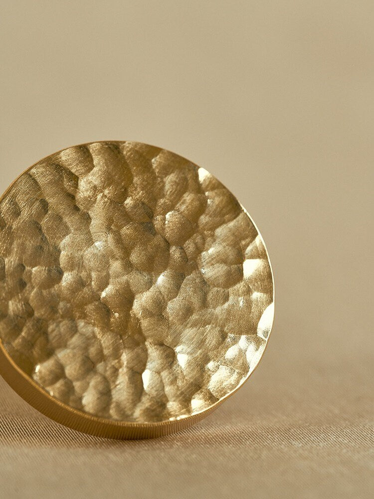 Hammered Brass Knobs | Aurum Malleus
