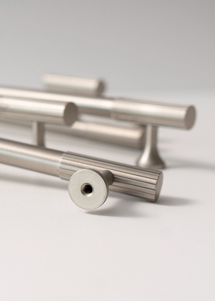 Satin Nickel Handles | Aurabella