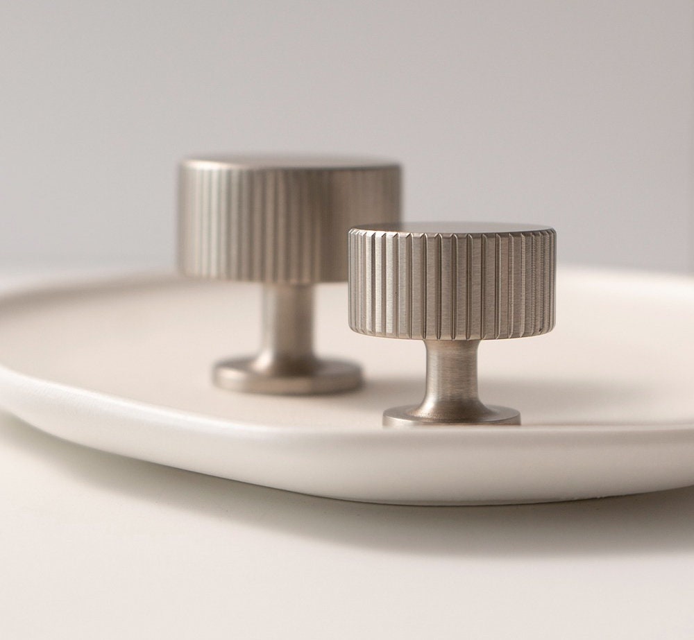 Satin Nickel Handles | Aurabella