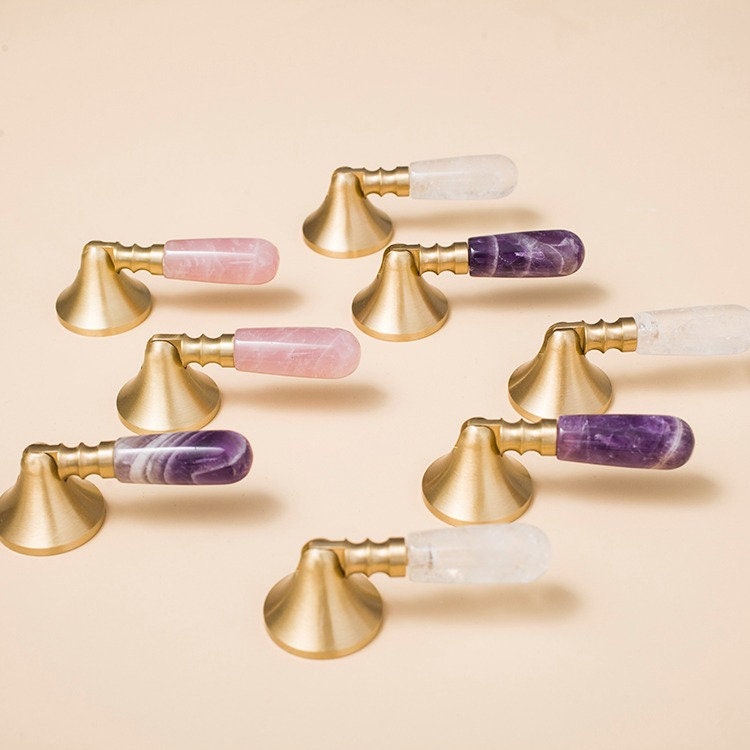 Crystal Drop Knobs | Luxuria
