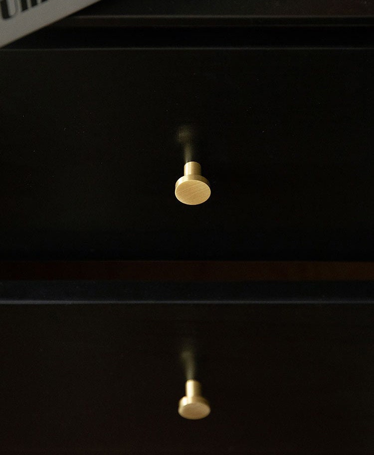 Brushed Brass Knobs | Verro