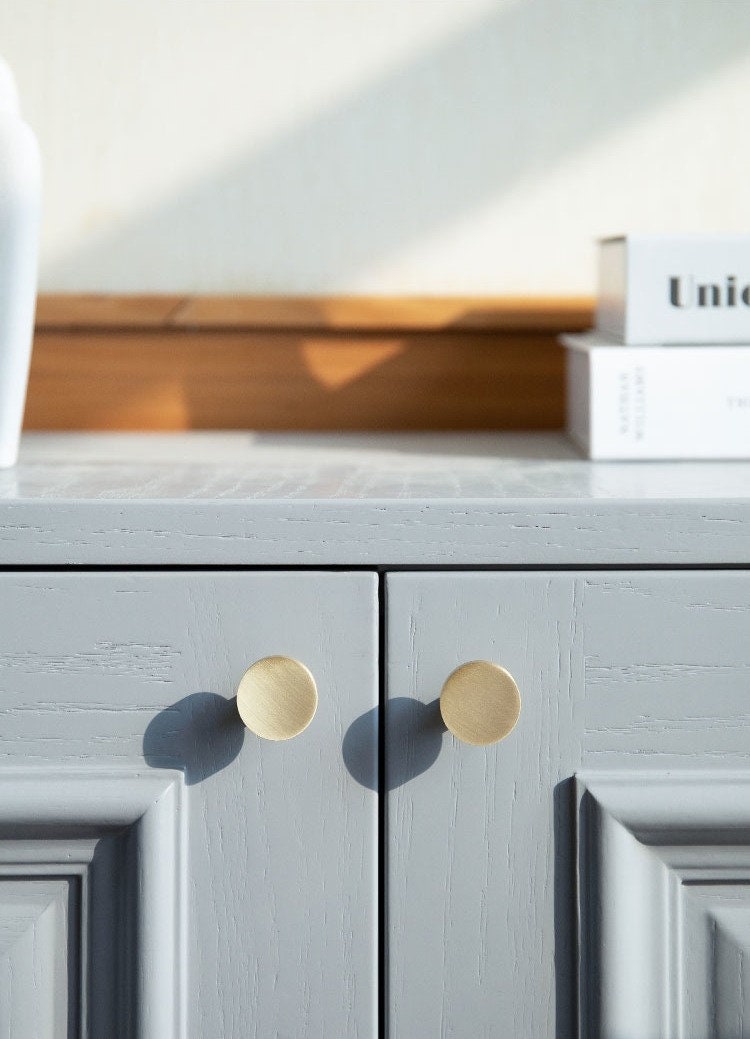 Brushed Brass Knobs | Verro