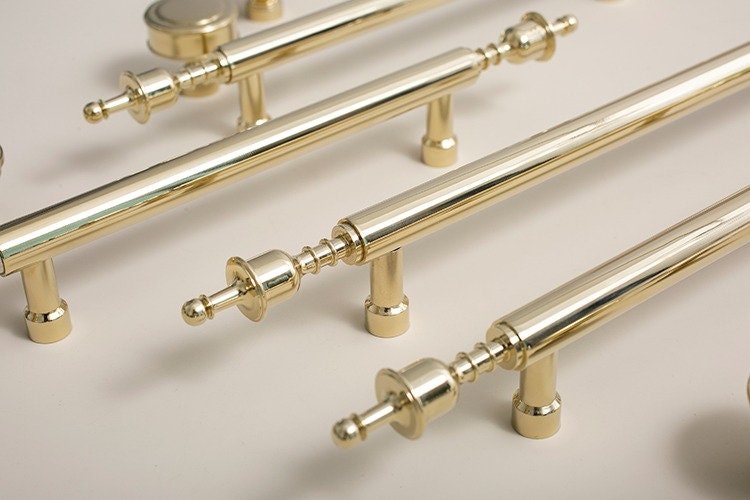 Polished Brass Pull Handles | Magnus