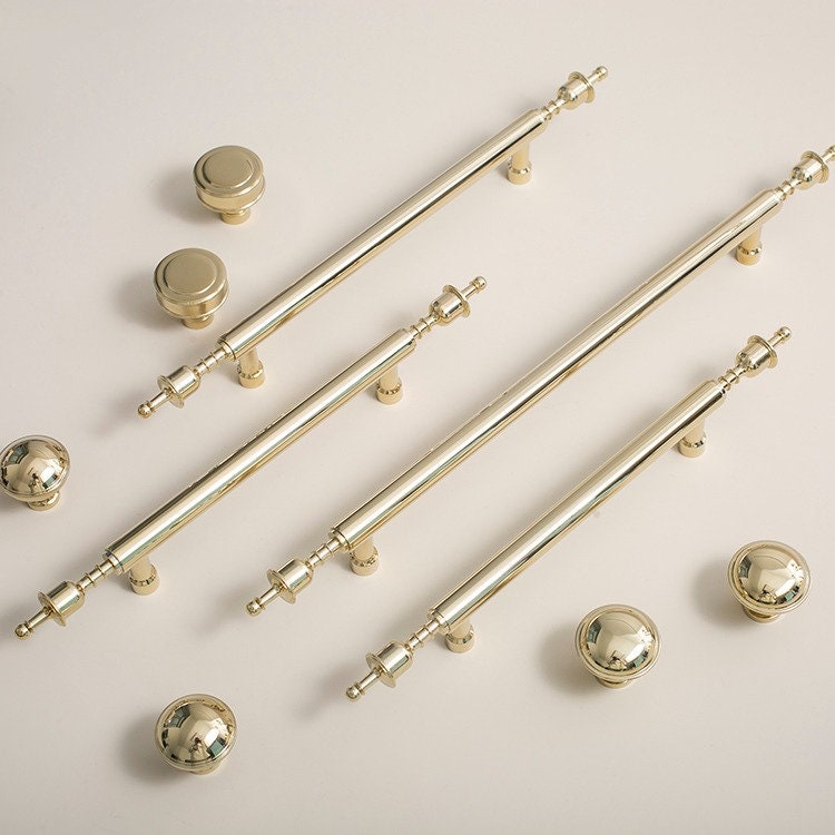 Polished Brass Pull Handles | Magnus