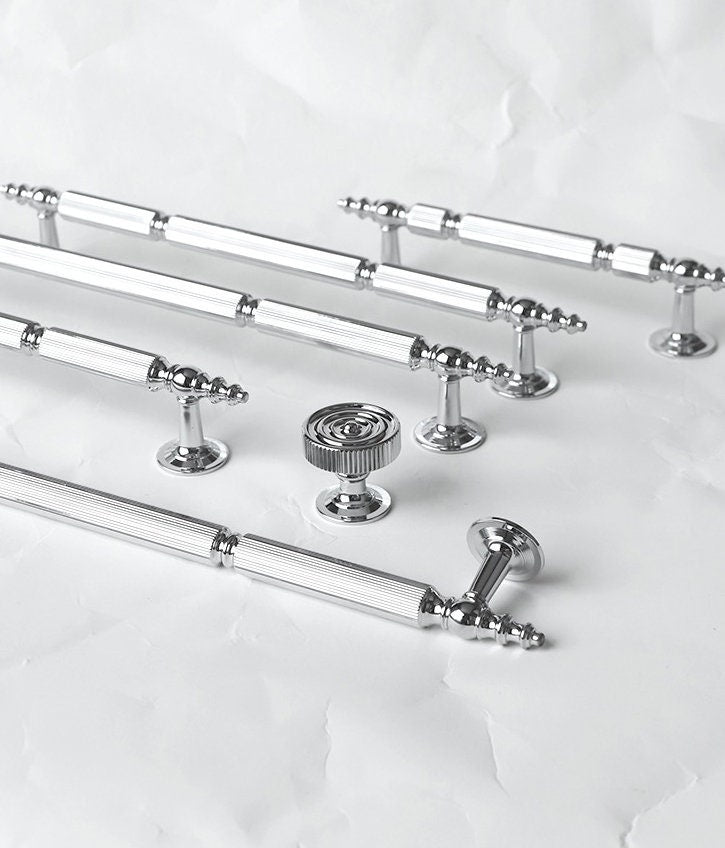 Polished Chrome Pull Handle | Aereus