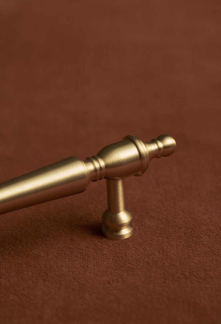 French Inspired Brass Cabinet Pulls | Gallico