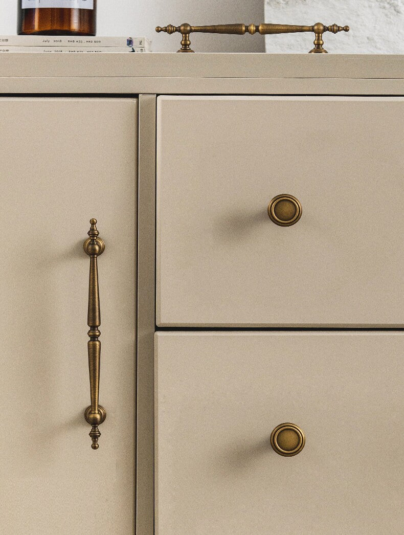 Antique Brushed Brass Handles | Serenum