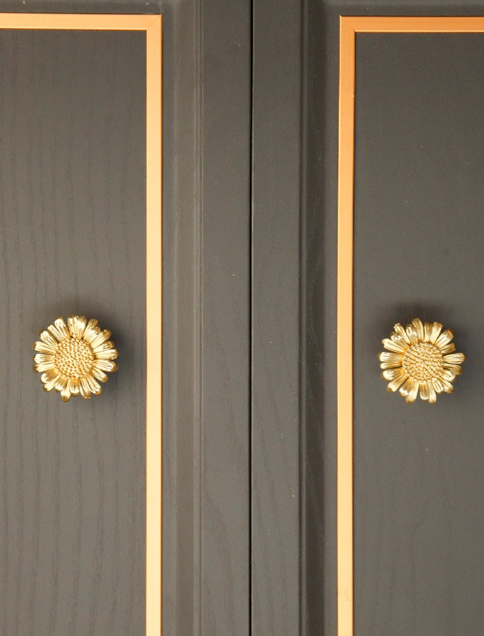 Sunflower Drawer Handles | Helianthus