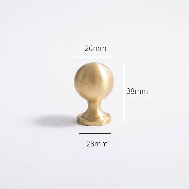 Brushed Brass Cabinet Pulls | Tenebrae