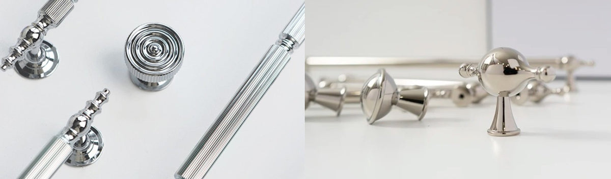 Chrome Door Hardware Collection | The Boutique Handle Co