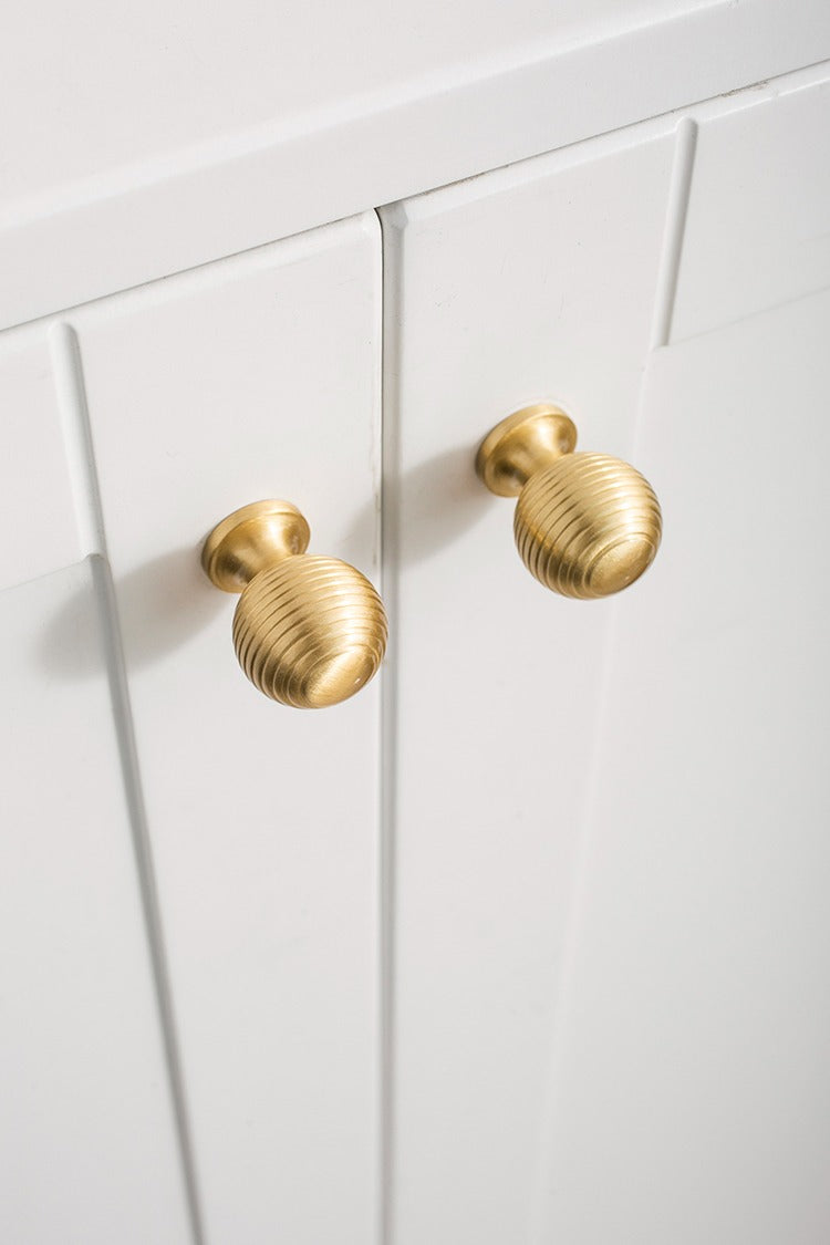 Cabinet Knobs, Cabinet Hardware, Antique Brass