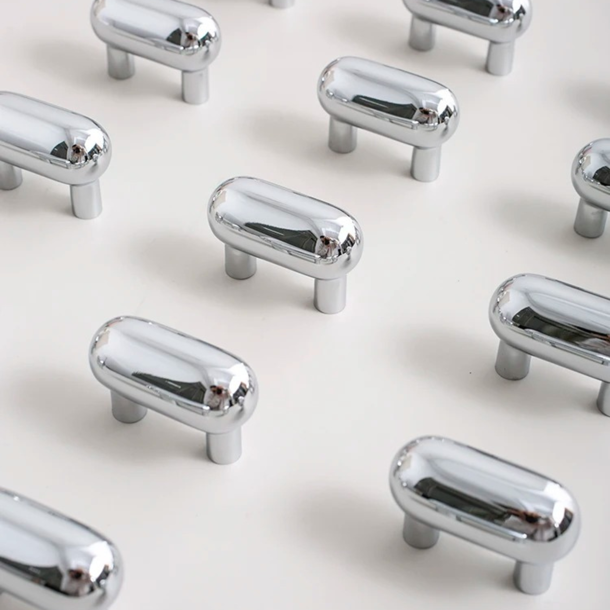 Miniature Polished Chrome Pulls | Mini