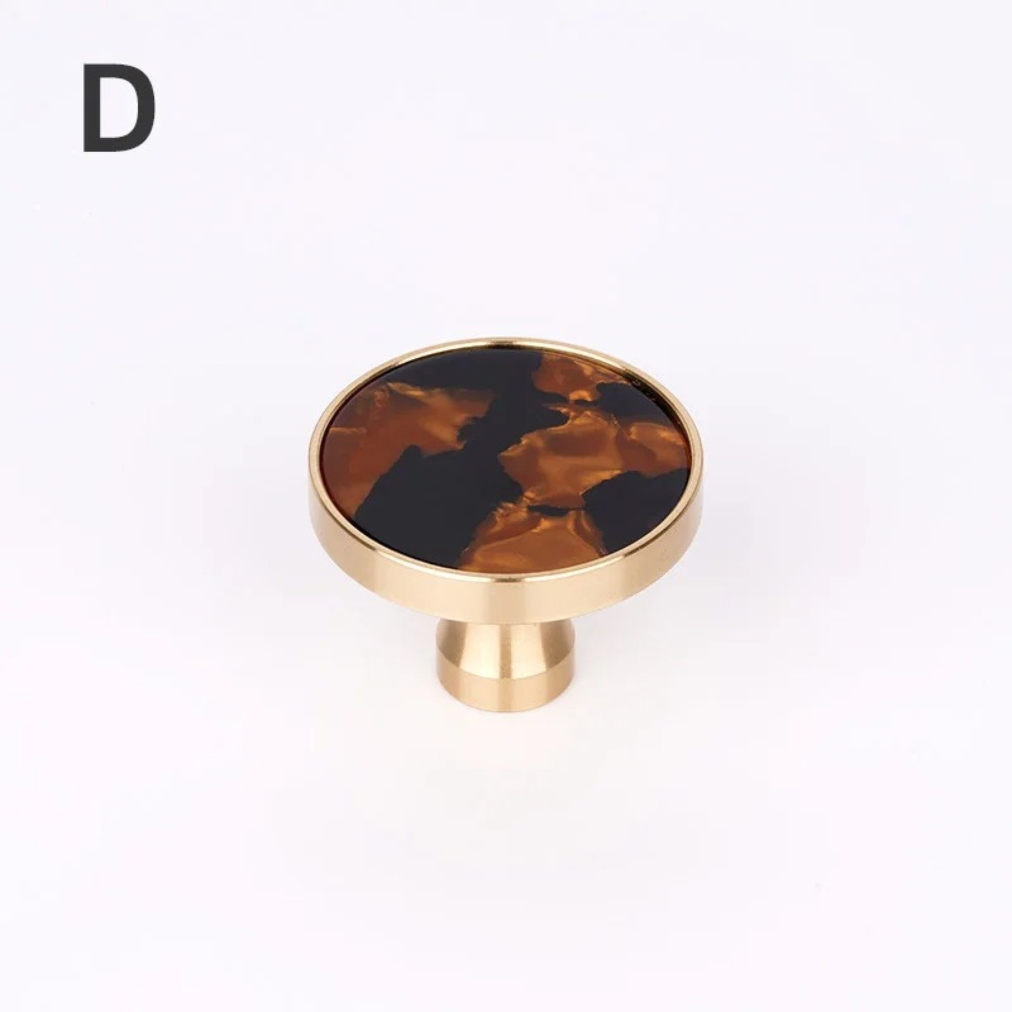 Resin & Brass Knobs | Resinae