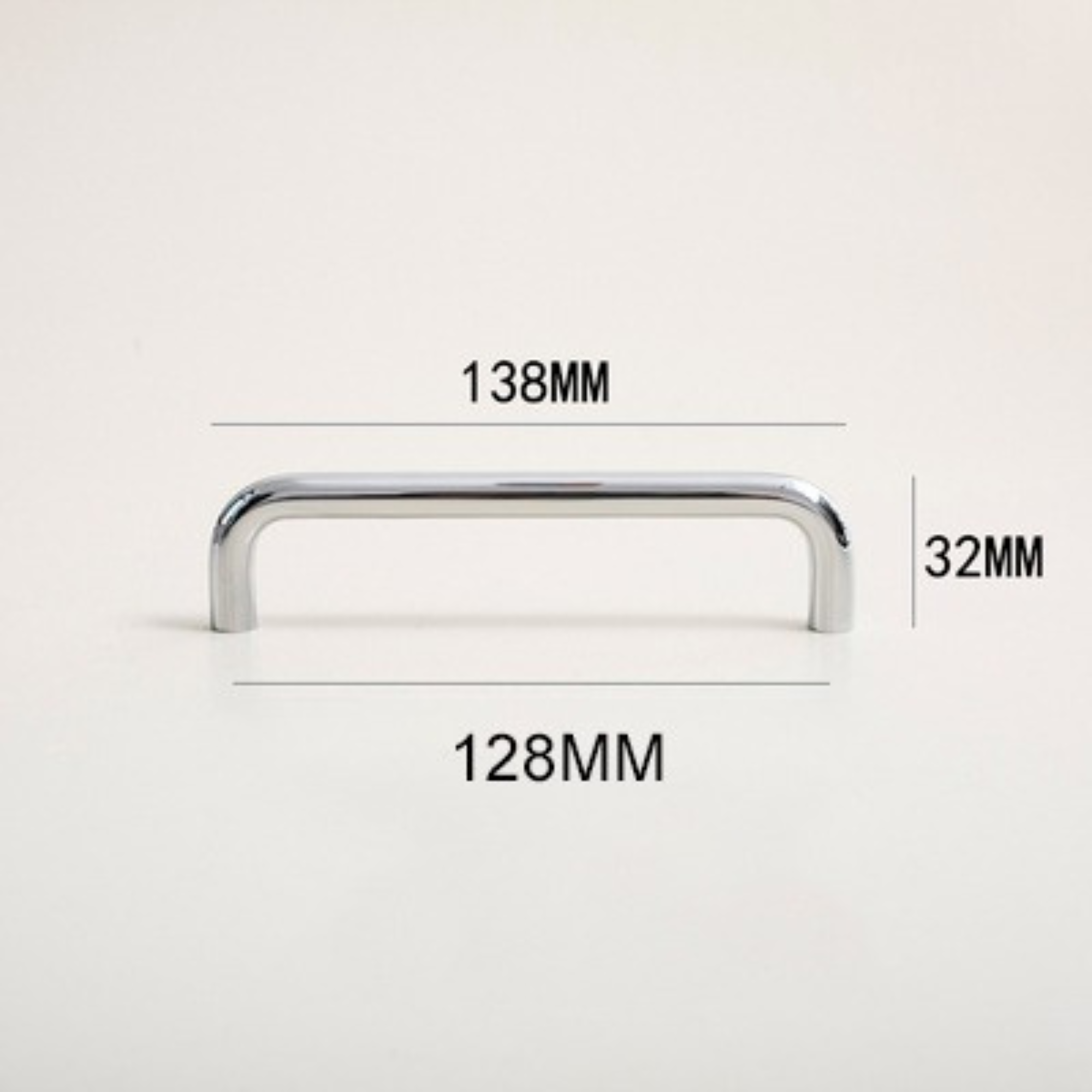 Minimalist Polished Chrome Handles | Caelum