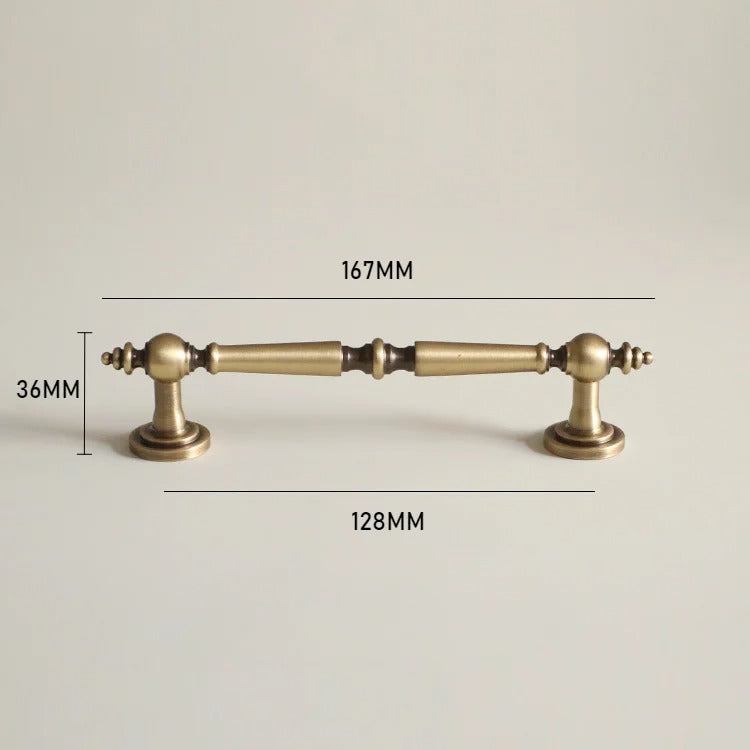 Antique Brass Cabinet Pulls | Theriaca