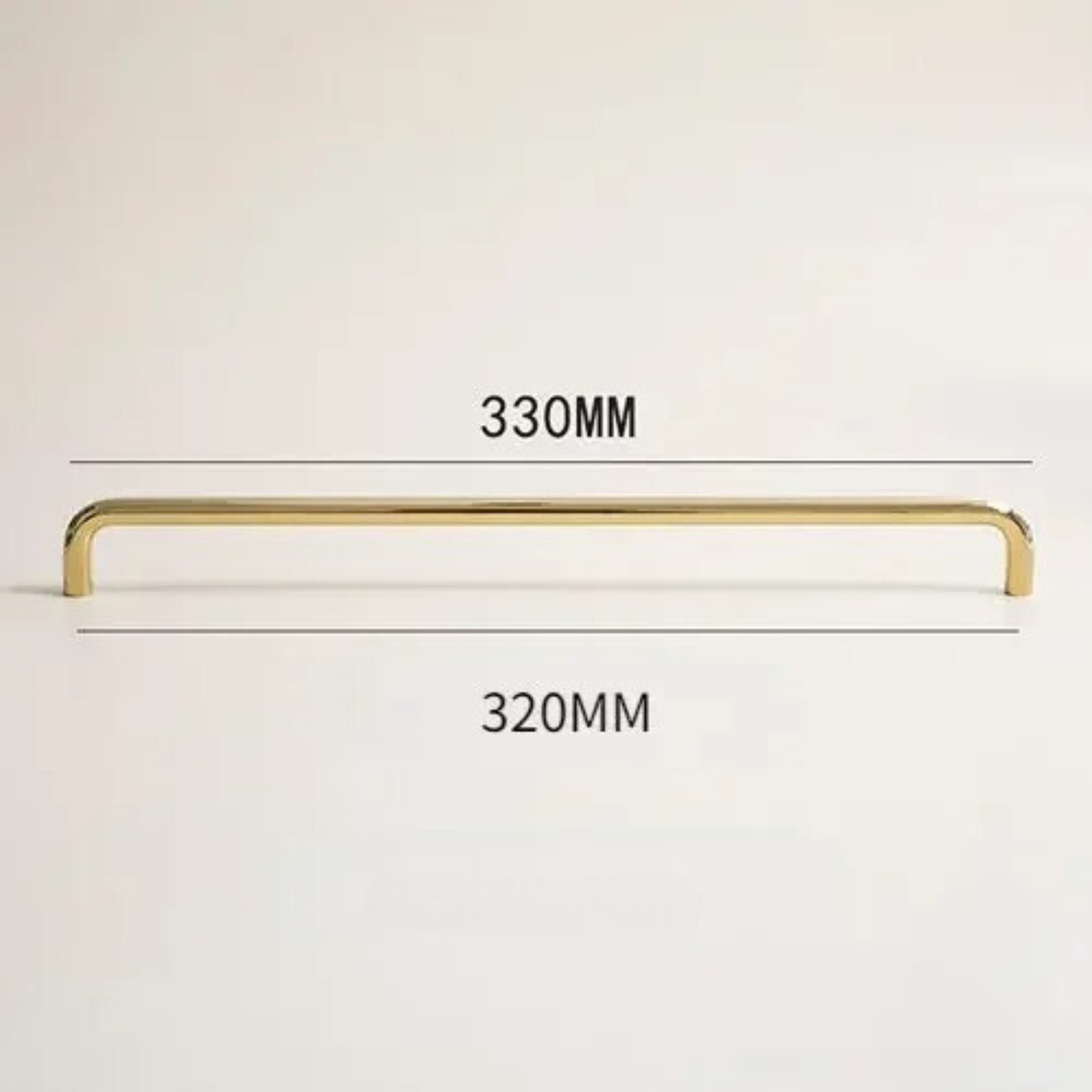 Minimalist Polished Brass Handles | Caelum