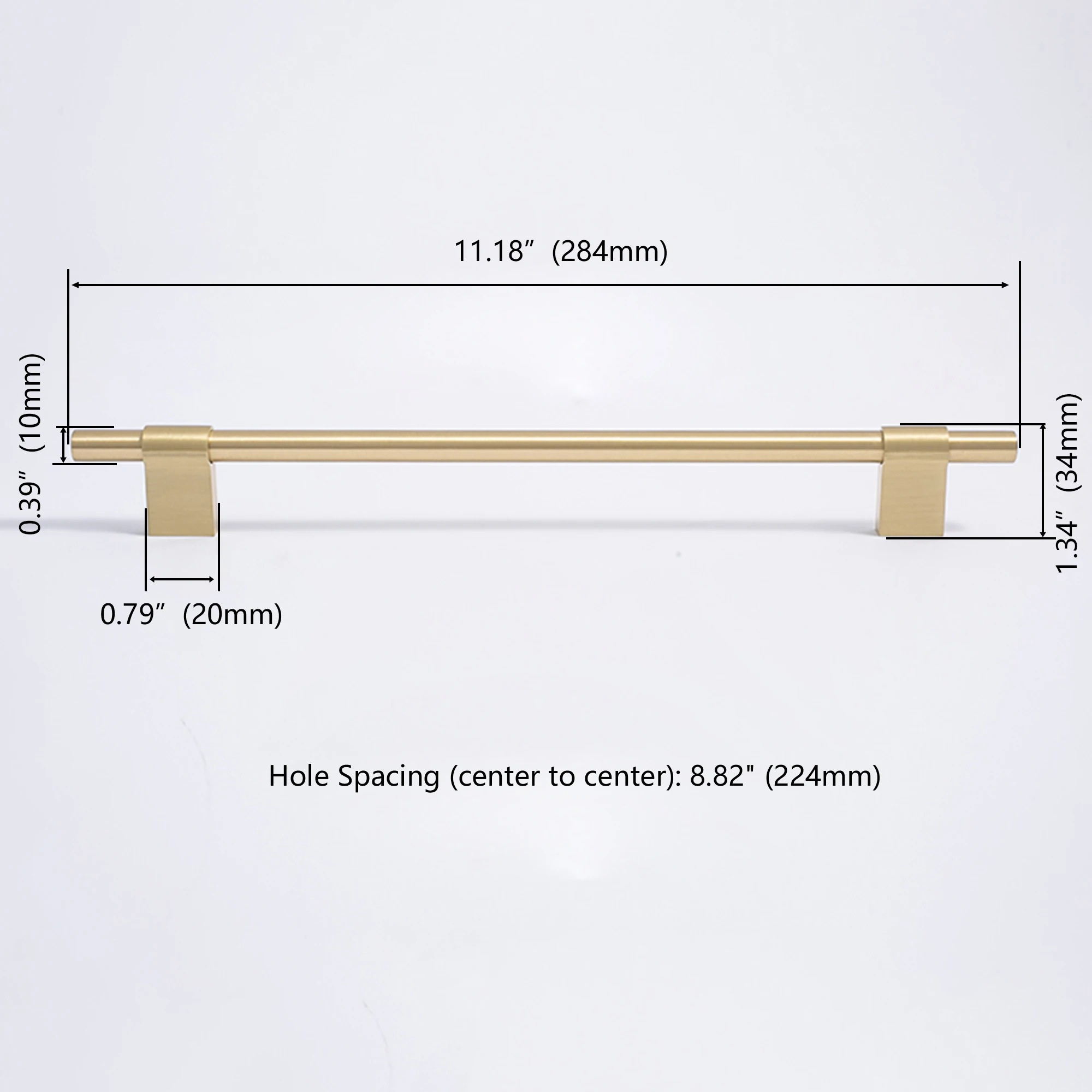 Gold and Silver Cabinet Pulls | Argenti Aurum