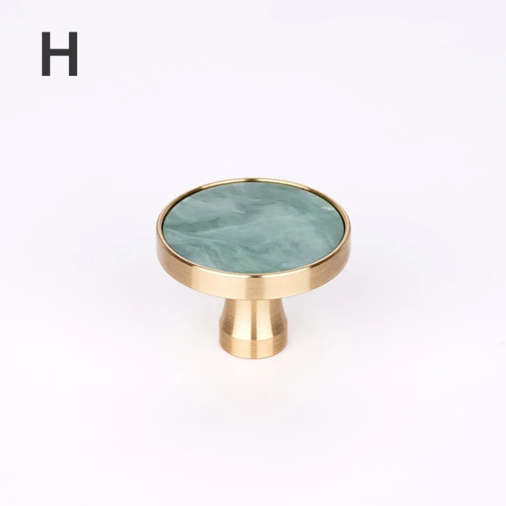 Resin & Brass Knobs | Resinae