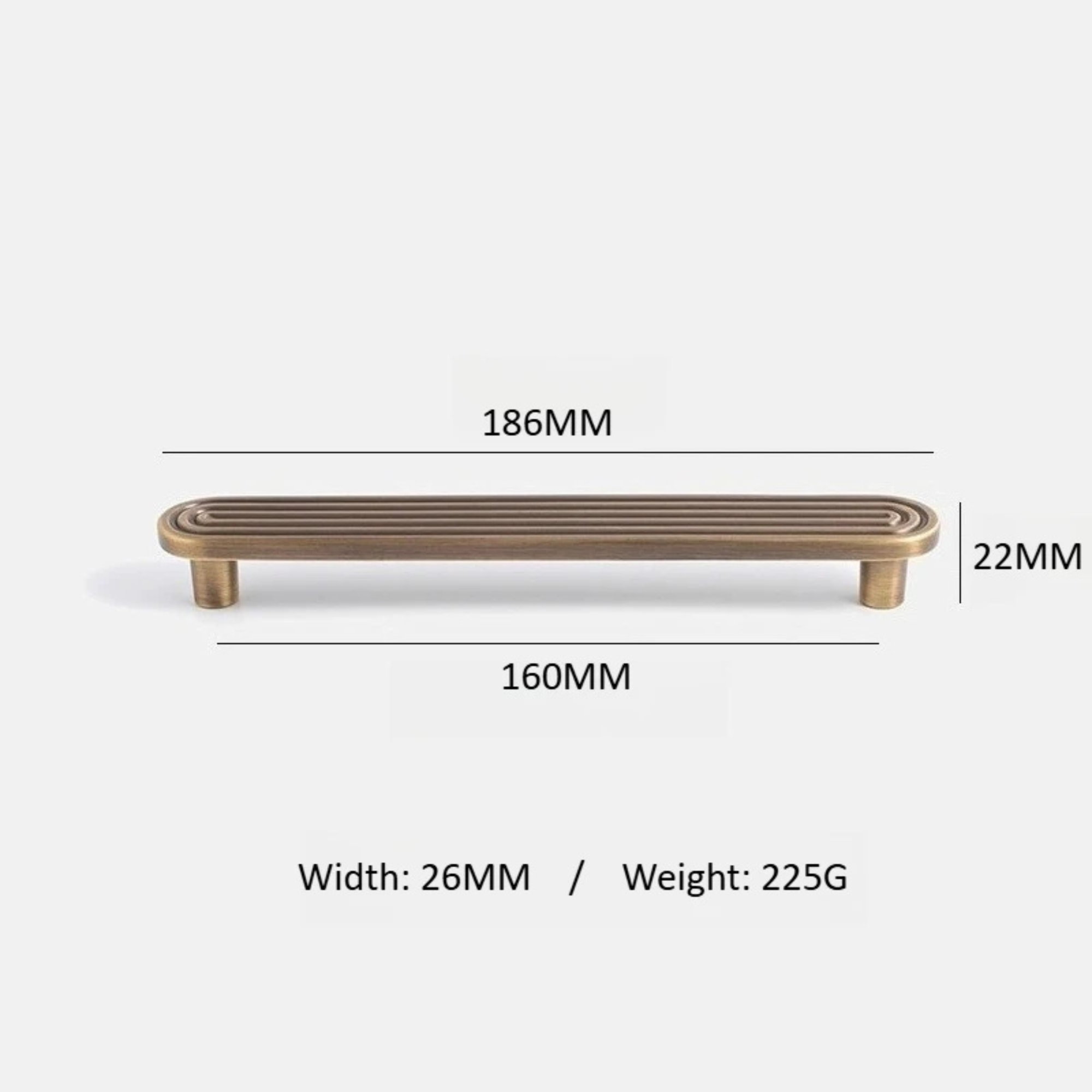 Antique Brass Pulls | Pulcheria